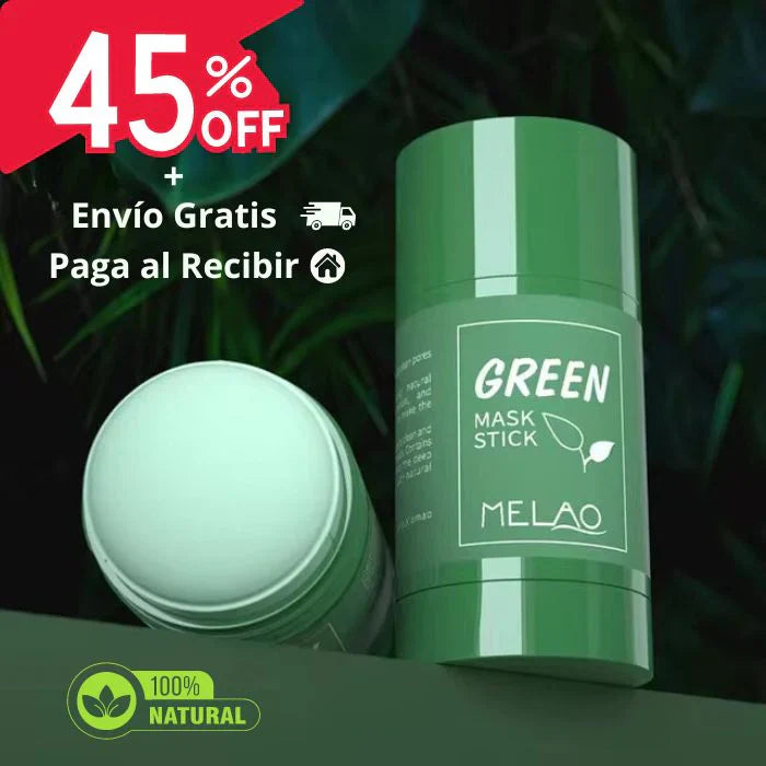 barra te verde + 2 mascarilla aloe vera