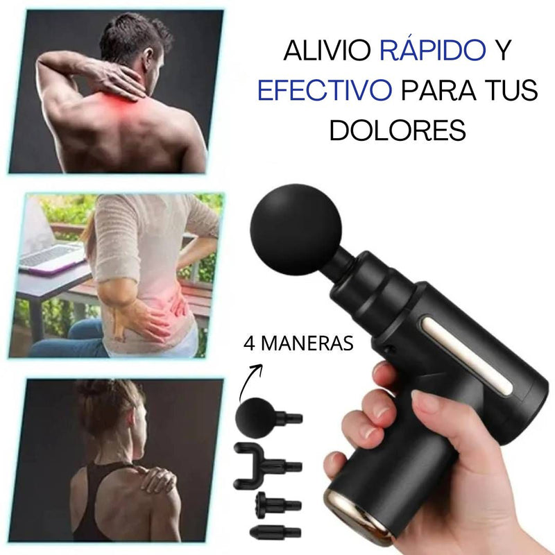 Combo FlexiRelief™ - Rodillera y Pistola de Masaje!!